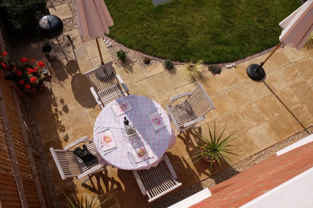 Houses for sale in Dorset - Image of patio area