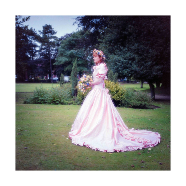 Dorset Wedding Photographer – Image of Bride in gardens