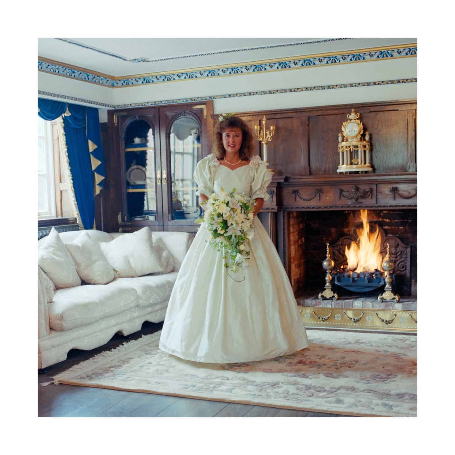 Wedding Photographer in Dorset – Dave Broomfield - Image of Bride at Kingston Maurward House wedding venue.